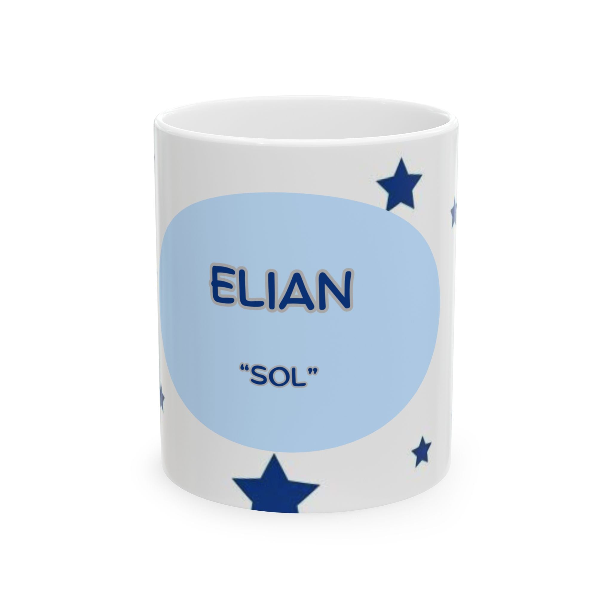 Personalized Starry Night Ceramic Mug, Custom Name Gift, Coffee Cup, Birthday Present, Home Decor, Unique Design, 11oz 15oz