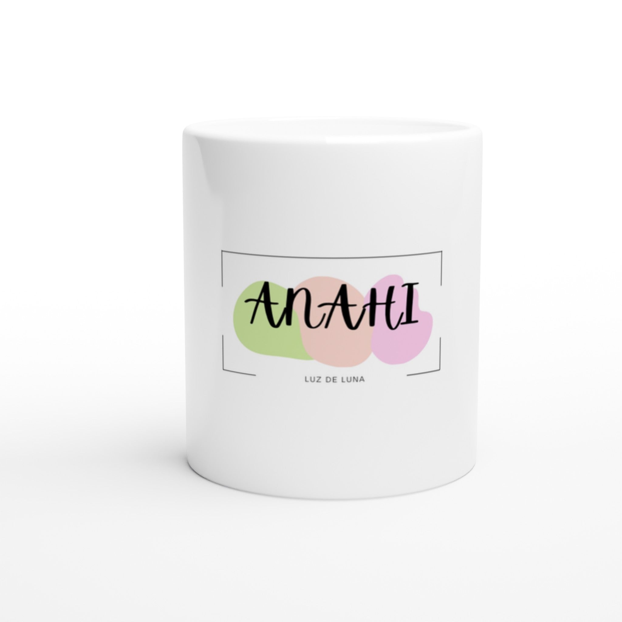 ANAHI White 11oz Ceramic Mug