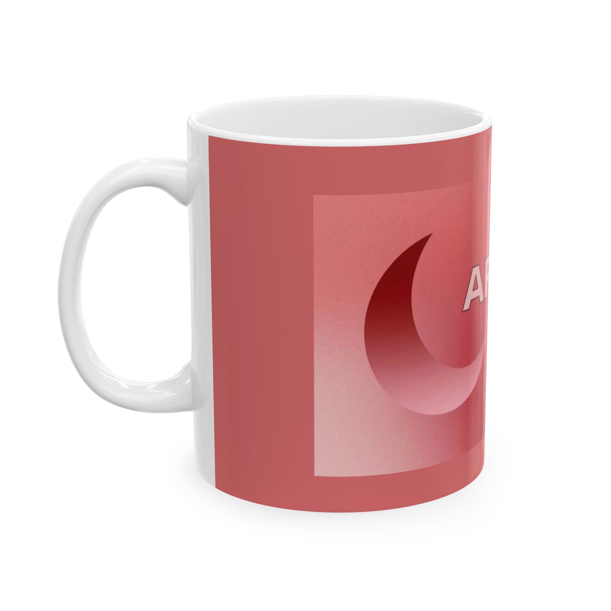 Aries Moon Ceramic Coffee Mug, Zodiac Gift for Astrology Lovers, Horoscope Cup, Astrology Decor, Tea Mug, Birthday Gift