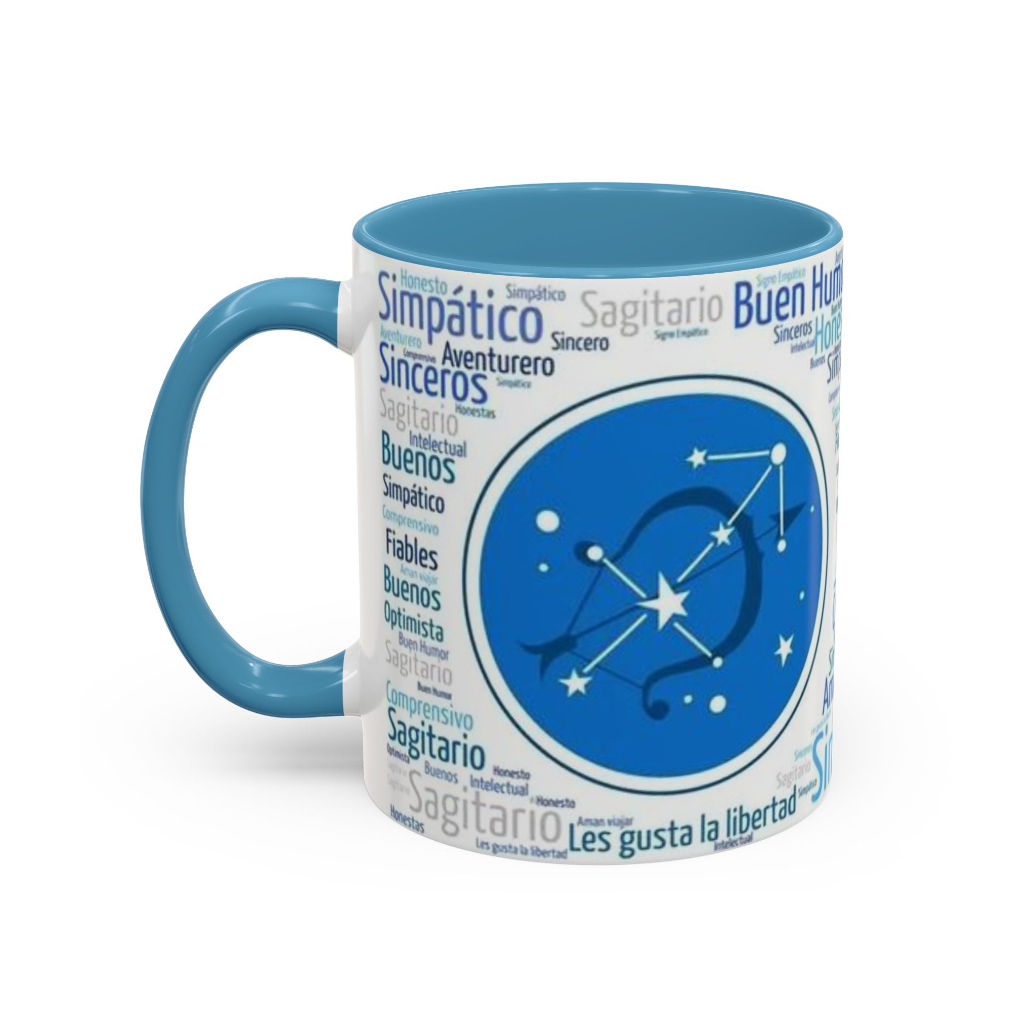 Sagittarius Accent Coffee Mug – Horoscope Gift, Astrology Mug, Zodiac Decor, Celestial Drinkware, Unique Birthday Present