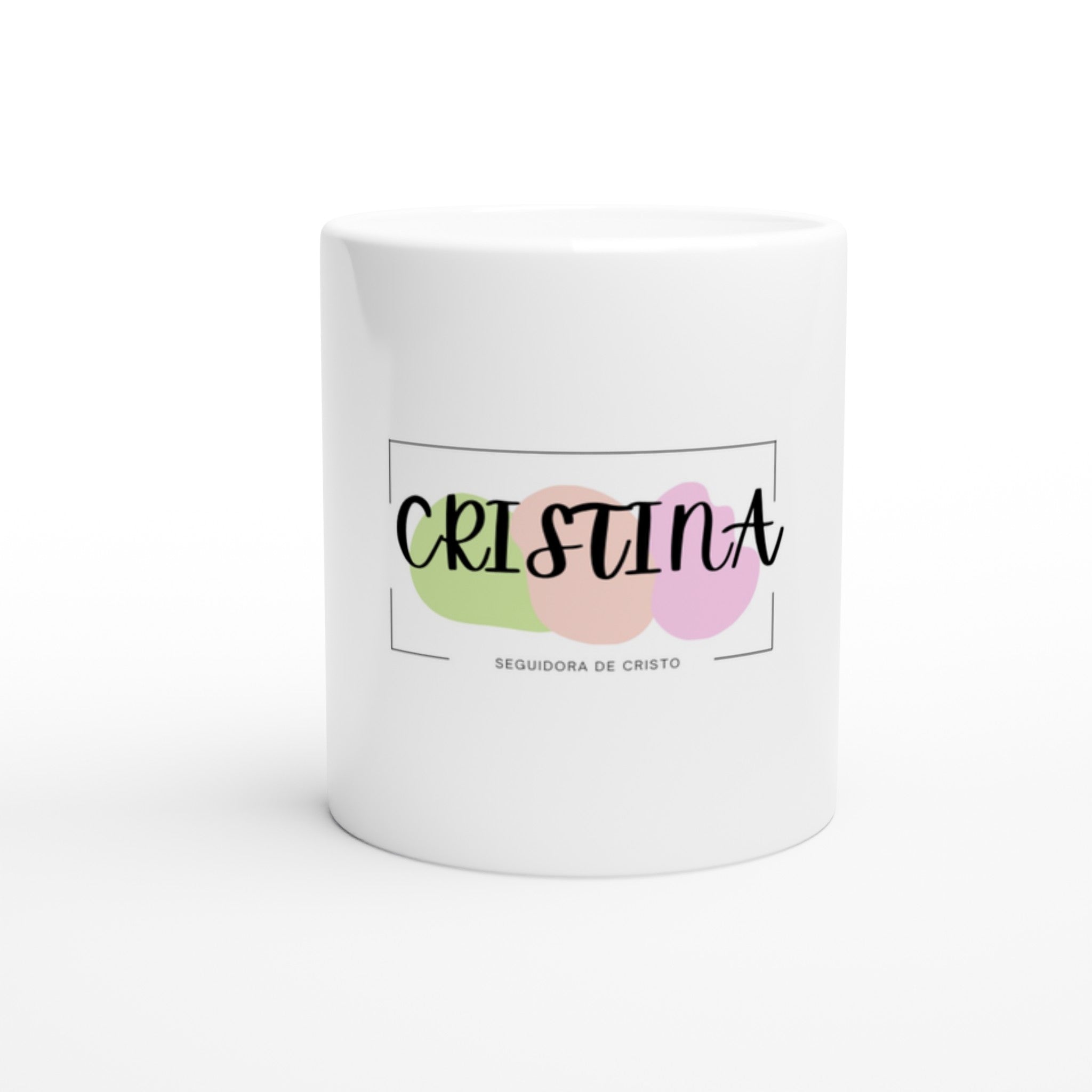 CRISTINA White 11oz Ceramic Mug