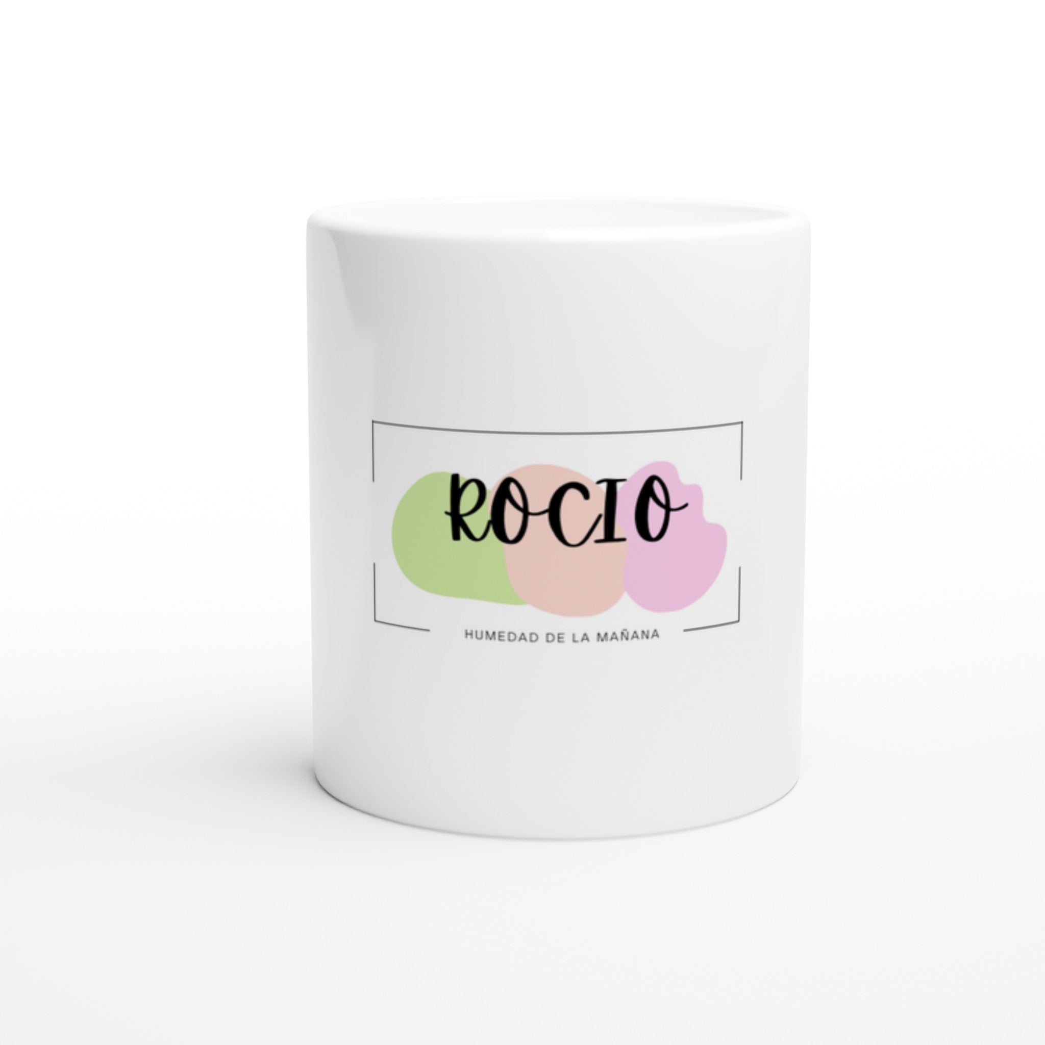 ROCIO White 11oz Ceramic Mug
