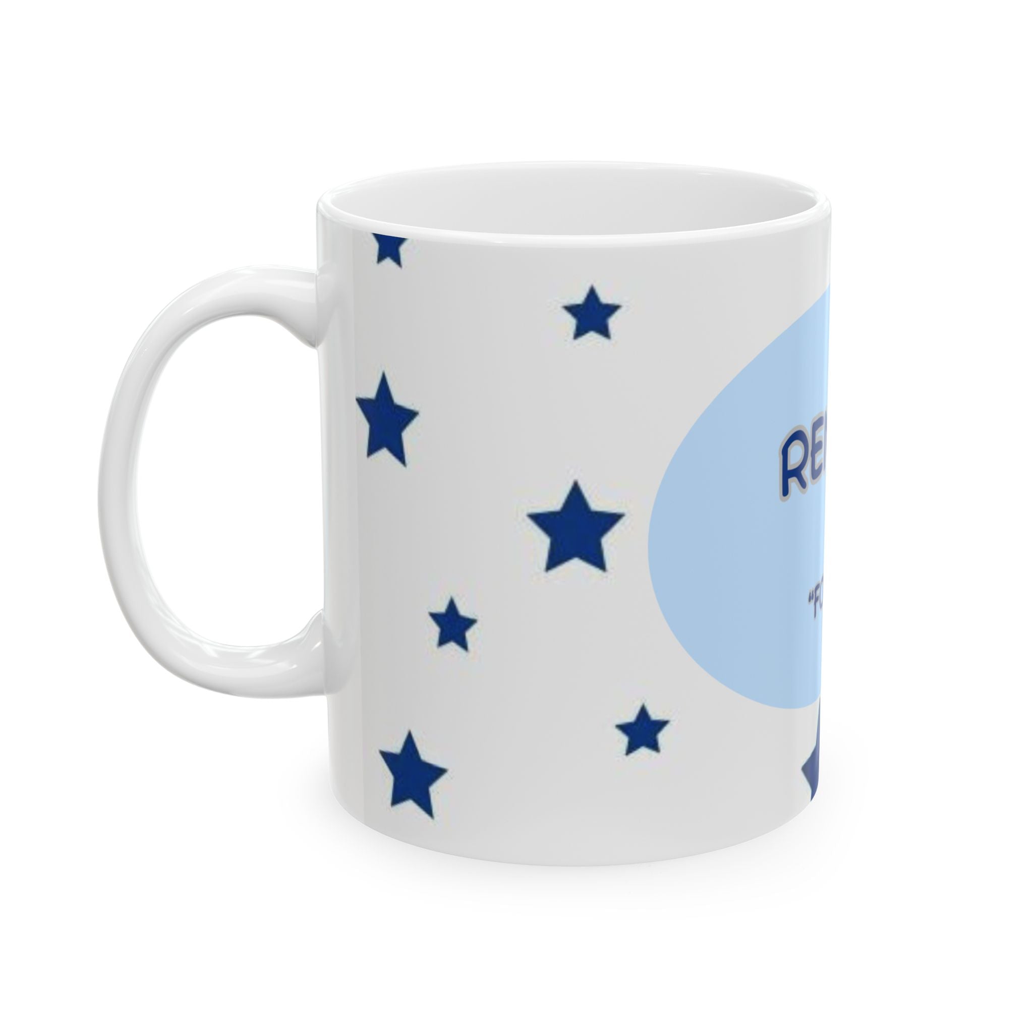 Personalized Starry Ceramic Mug, Custom Name Mug, Coffee Cup, Gift for Him, Unique Home Decor, Birthday Gift, Foca Mug