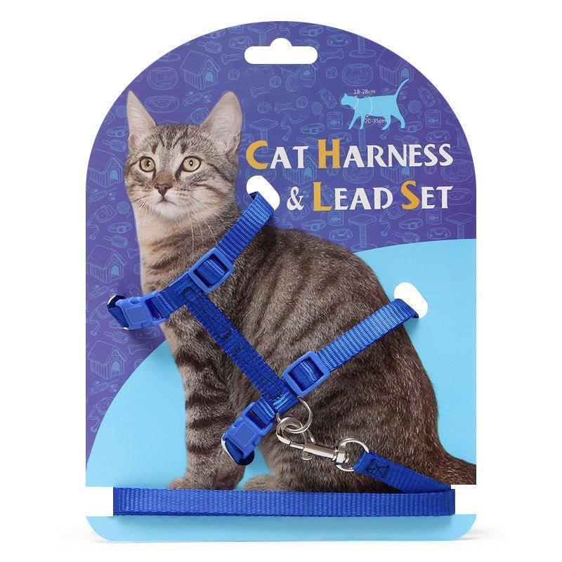 Premium Cat Harness and Lead Set