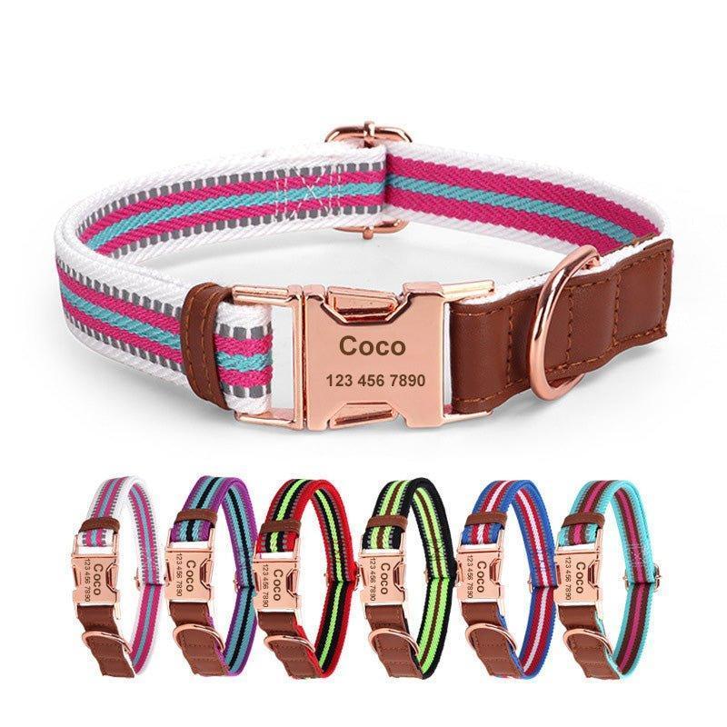 adjustable-reflective-personalized-dog-collar-and-leash-set-italkpet-1.jpg