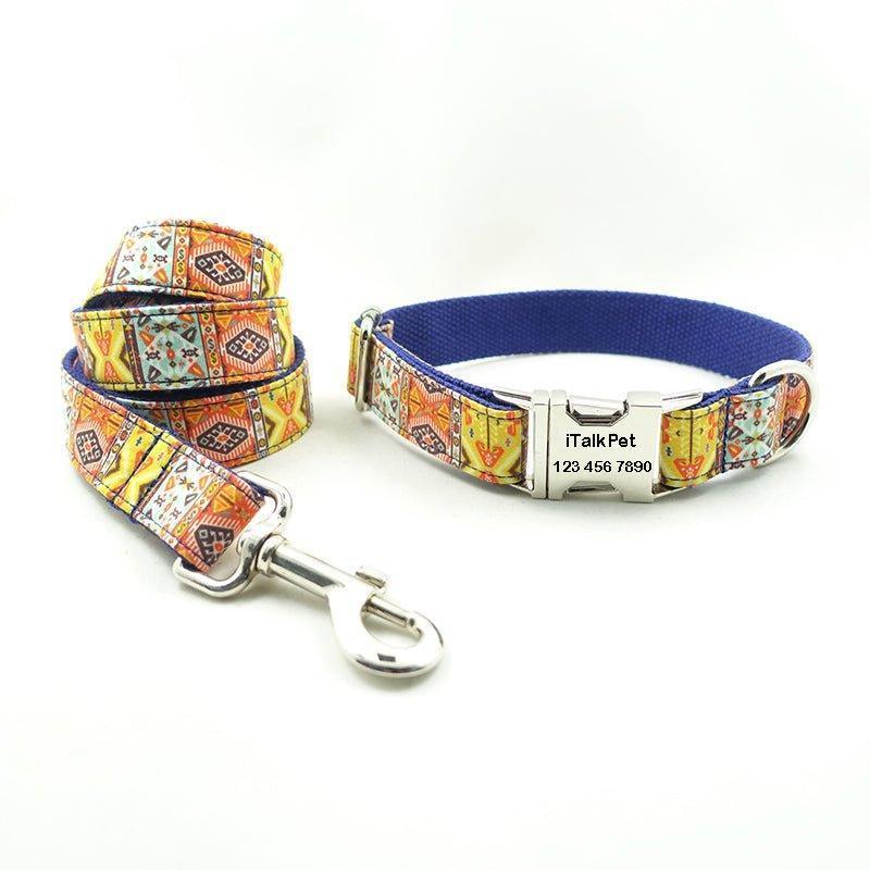 blue-bohemian-personalized-dog-collar-set-italkpet-2.jpg
