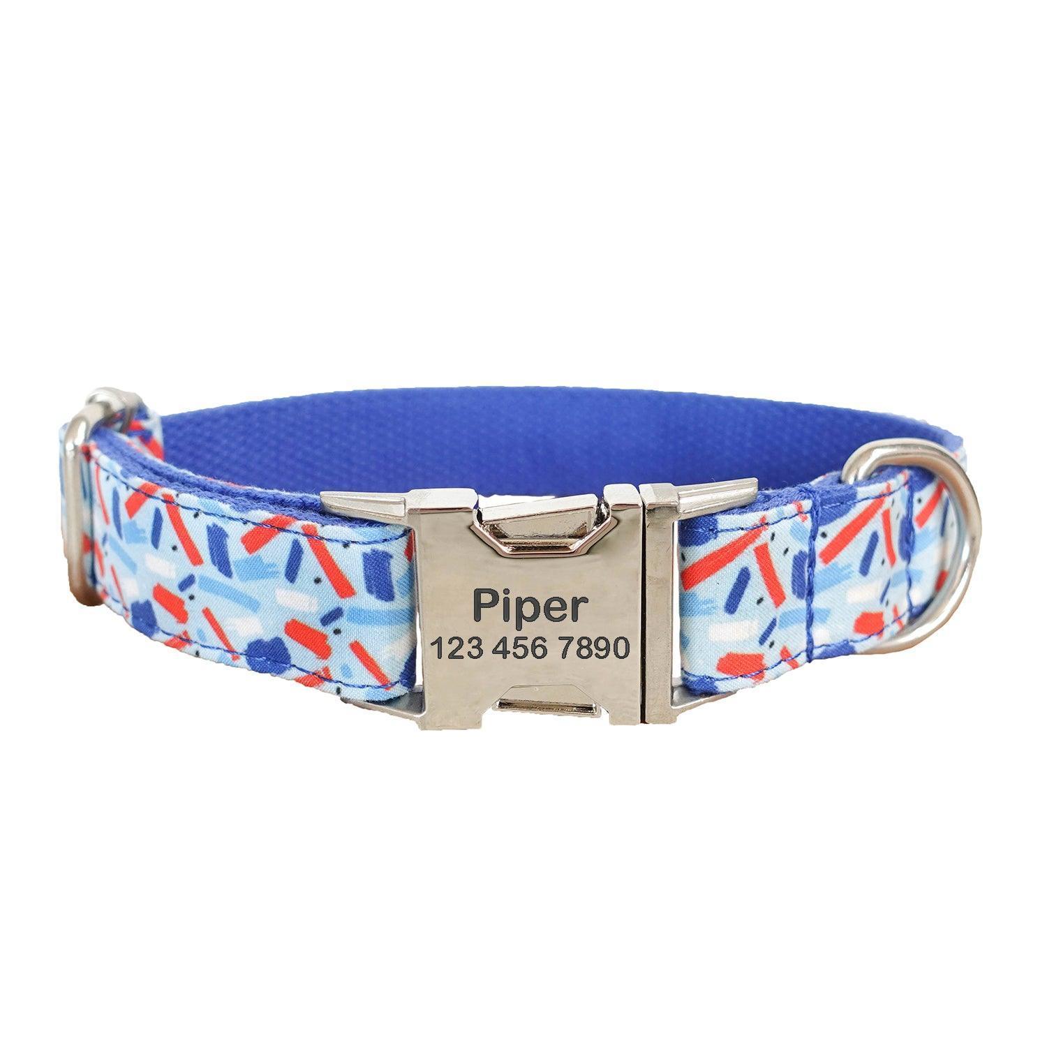 colorful-print-soft-personalized-dog-collar-set-italkpet-4.jpg