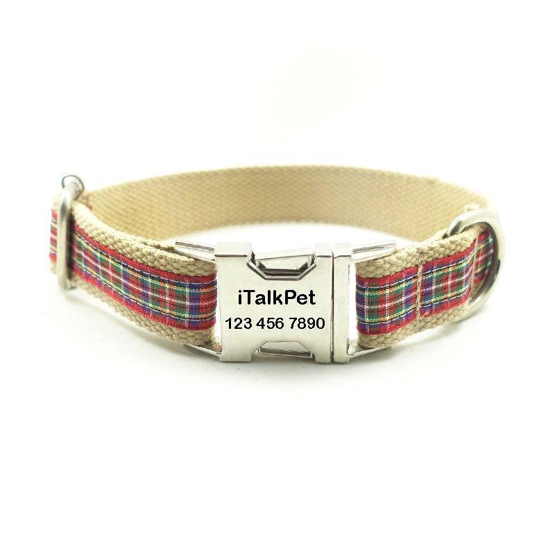 colorful-stripe-soft-personalized-dog-collar-set-italkpet-2.jpg