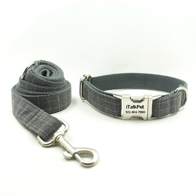 gray-plaid-thickened-soft-custom-dog-collar-set-italkpet-3.jpg