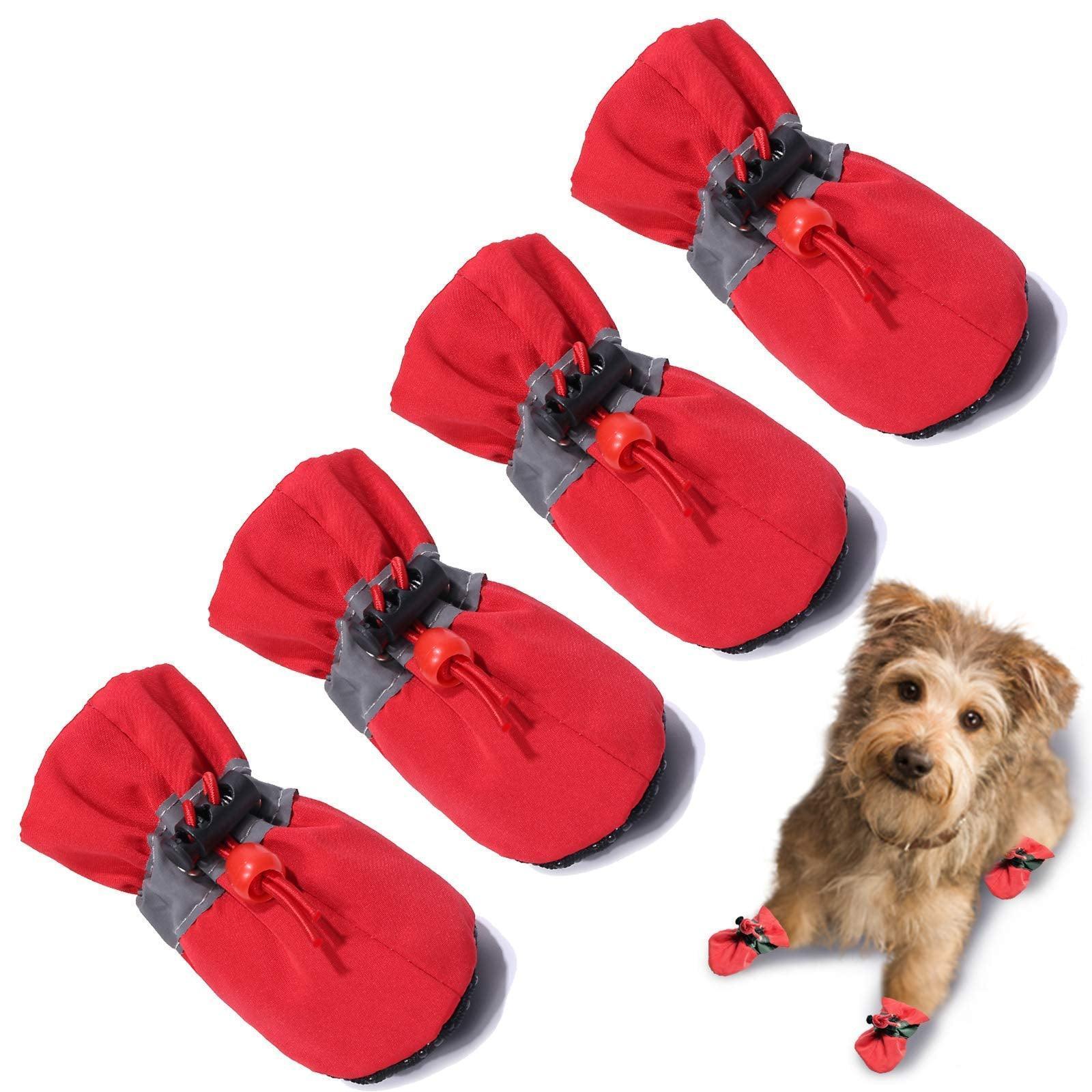 Premium Pet Shoes with Reflective Design