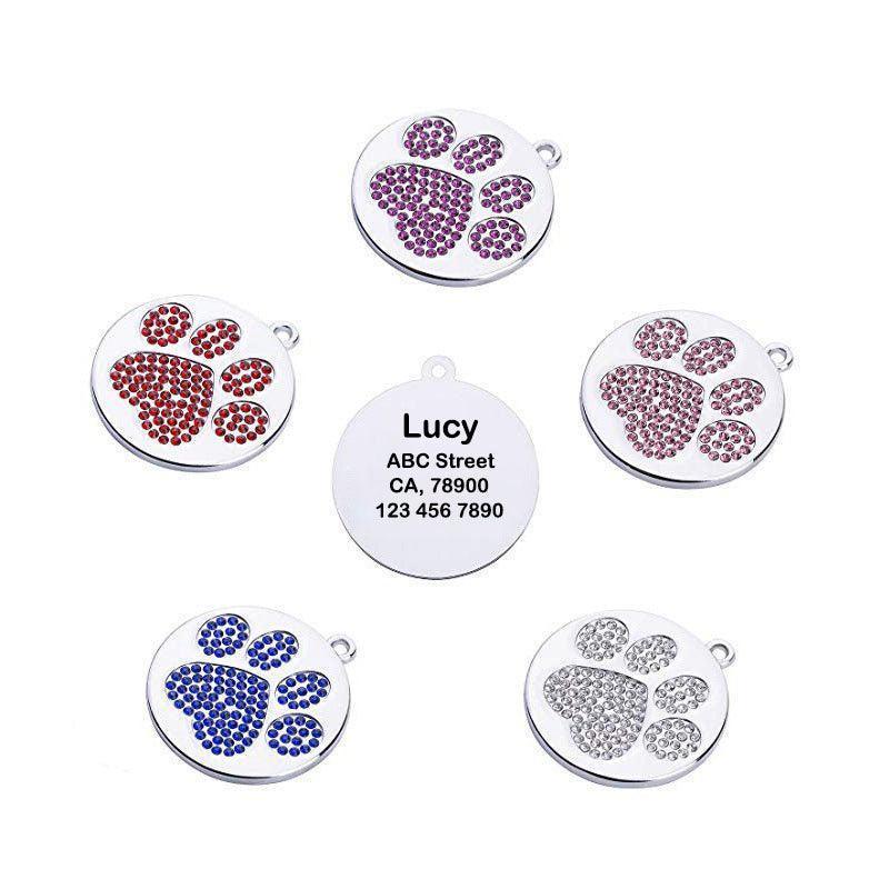 Elegant Personalized Pet ID Tags