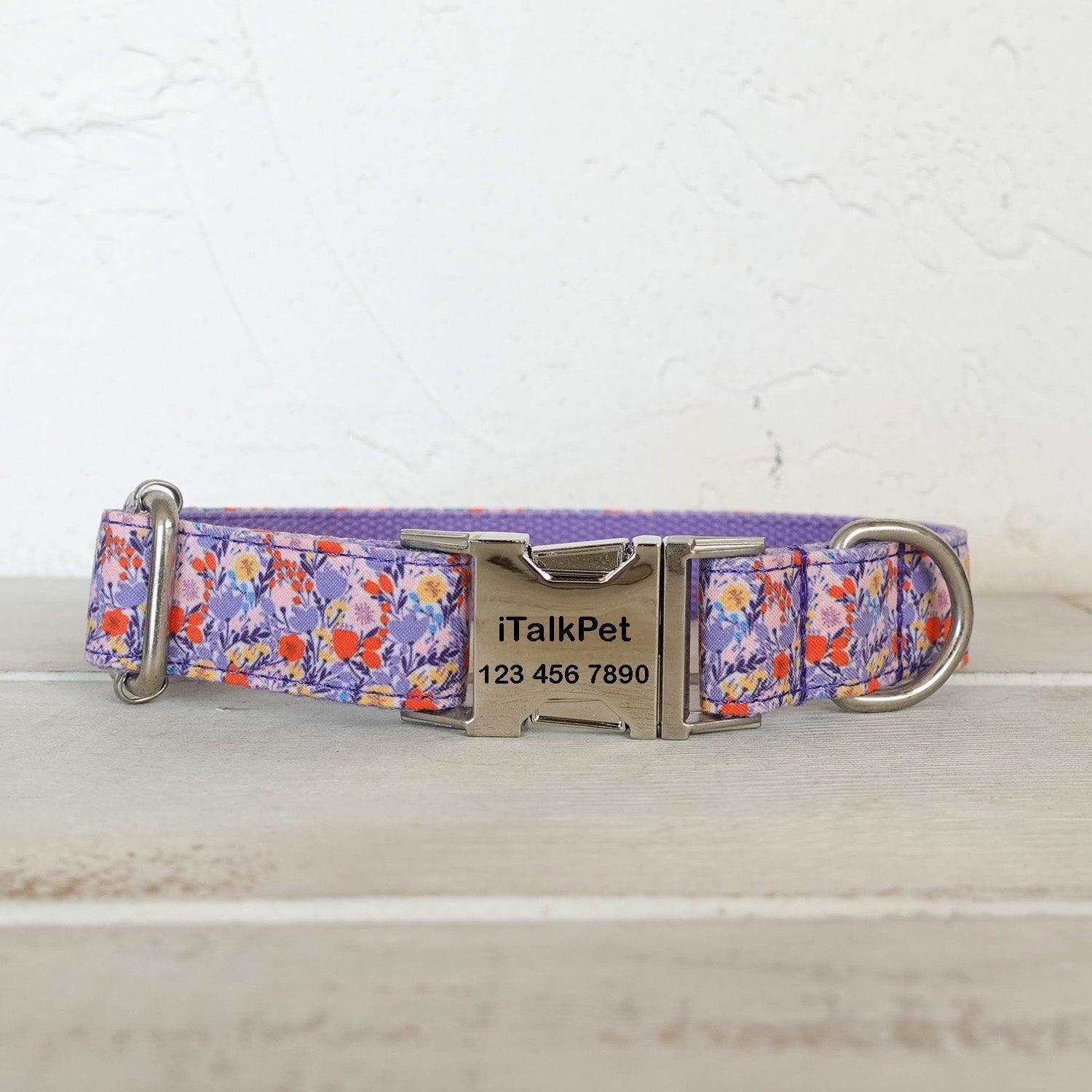 tulips-purple-personalized-dog-collar-set-italkpet-1.jpg